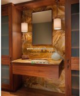 Modern Marble Bath Vanity Sink - Contemporary bath vanity mpk 430