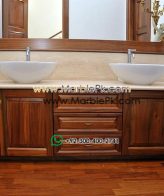 Modern Marble Bath Vanity Sink - Contemporary bath vanity mpk 435