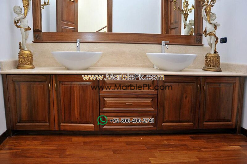 Modern Marble Bath Vanity Sink - Contemporary bath vanity mpk 435