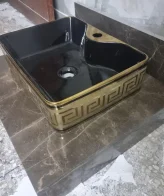 Modern Marble Bath Vanity Sink - Contemporary bath vanity mpk 436