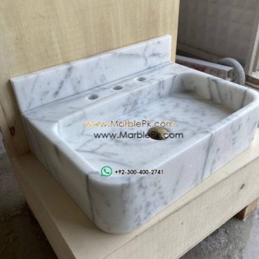 Modern Marble Bath Vanity Sink - Contemporary bath vanity mpk 441