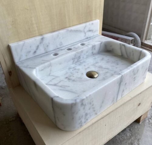 Modern Marble Bath Vanity Sink - Contemporary bath vanity mpk 441