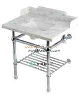 Modern Marble Bath Vanity Sink - Contemporary bath vanity mpk 442