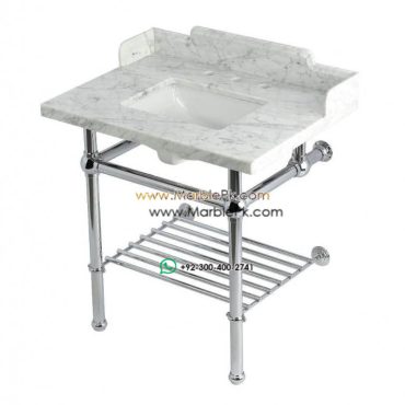Modern Marble Bath Vanity Sink - Contemporary bath vanity mpk 442