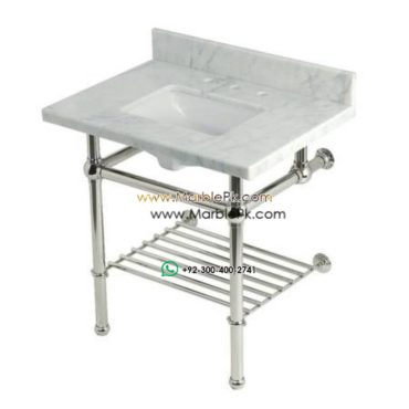 Modern Marble Bath Vanity Sink - Contemporary bath vanity mpk 443