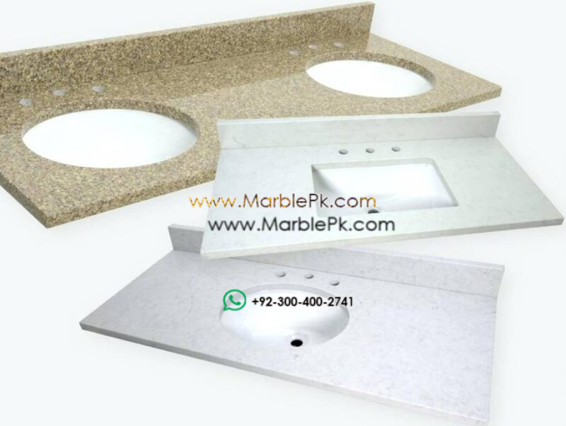 Modern Marble Bath Vanity Sink - Marble granite vanity top mpk 542