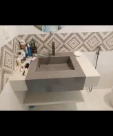 ModernMarble Bath Vanity Sink - Modern wash room vanity mpk 337