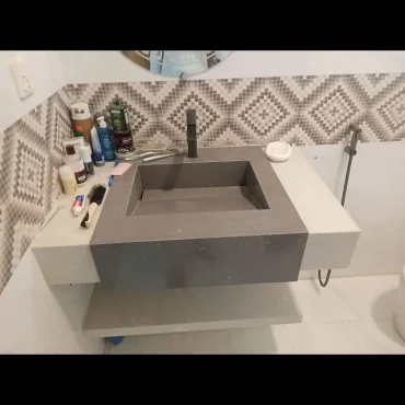 ModernMarble Bath Vanity Sink - Modern wash room vanity mpk 337