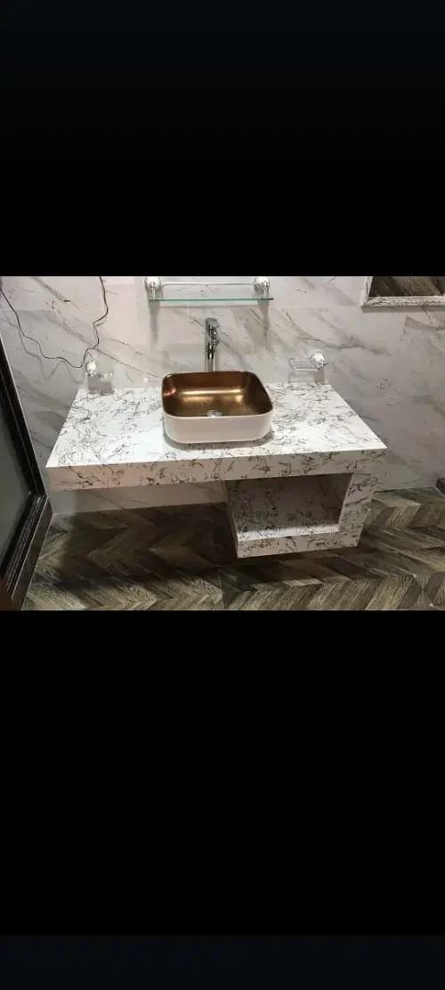 ModernMarble Bath Vanity Sink - Modern wash room vanity mpk 338