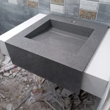 ModernMarble Bath Vanity Sink - Modern wash room vanity mpk 339