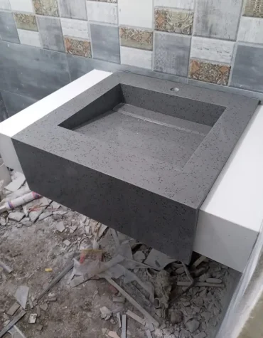 ModernMarble Bath Vanity Sink - Modern wash room vanity mpk 339