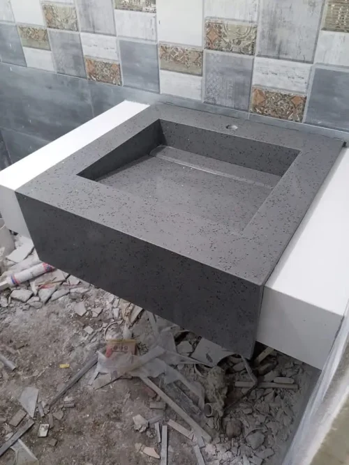 ModernMarble Bath Vanity Sink - Modern wash room vanity mpk 339