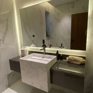 ModernMarble Bath Vanity Sink - Modern wash room vanity mpk 340