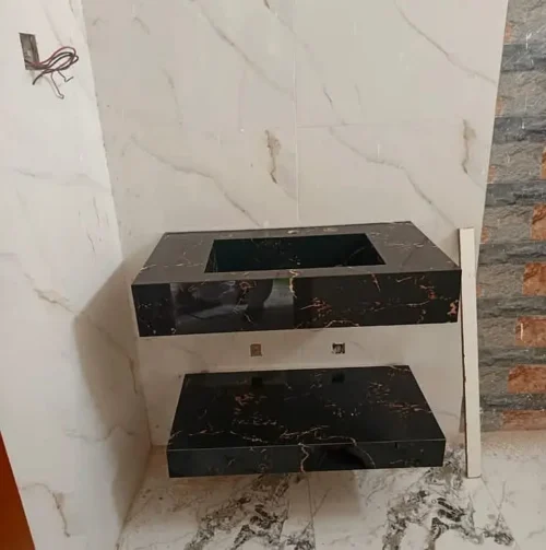 ModernMarble Bath Vanity Sink - Modern wash room vanity mpk 342