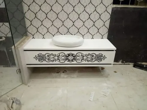 Modern Marble Bath Vanity Sink - Modern wash room vanity mpk 343