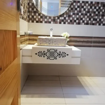 Modern Marble Bath Vanity Sink - Modern wash room vanity mpk 345