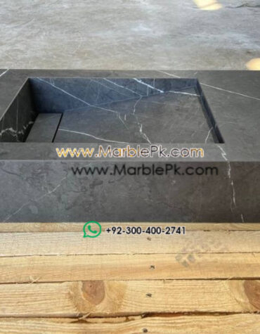 Modern Marble Bath Vanity Sink - Modern wash room vanity mpk 349