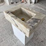 Modern Marble Bath Vanity Sink - Modern wash room vanity mpk 354