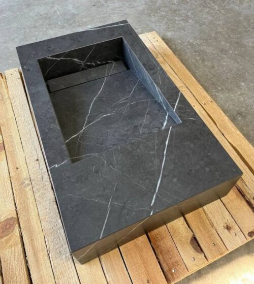 Modern Marble Bath Vanity Sink - Modern wash room vanity mpk 355