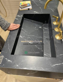 Modern Marble Bath Vanity Sink - Modern wash room vanity mpk 357