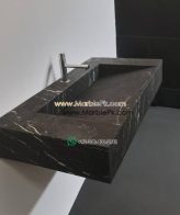 Modern Marble Bath Vanity Sink - Modern wash room vanity mpk 360