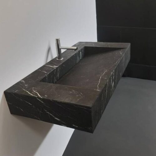 Modern Marble Bath Vanity Sink - Modern wash room vanity mpk 360