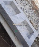 Modern Marble Bath Vanity Sink - Modern wash room vanity mpk 362