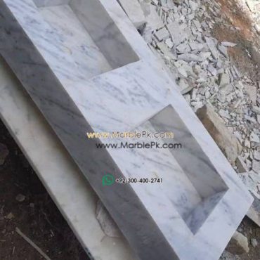 Modern Marble Bath Vanity Sink - Modern wash room vanity mpk 362