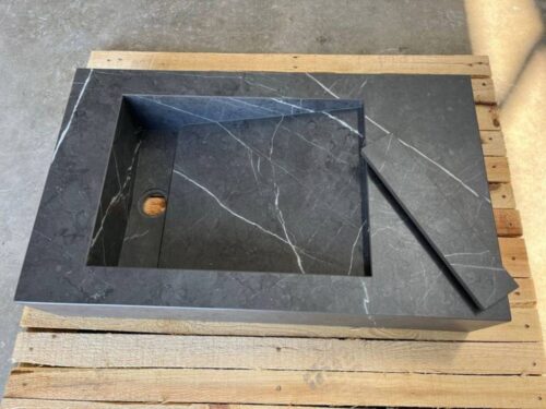Modern Marble Bath Vanity Sink - Modern wash room vanity mpk 364