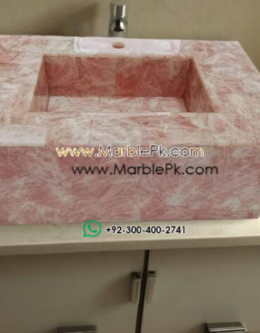 Modern Marble Bath Vanity Sink - Modern wash room vanity mpk 365