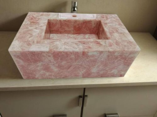 Modern Marble Bath Vanity Sink - Modern wash room vanity mpk 365