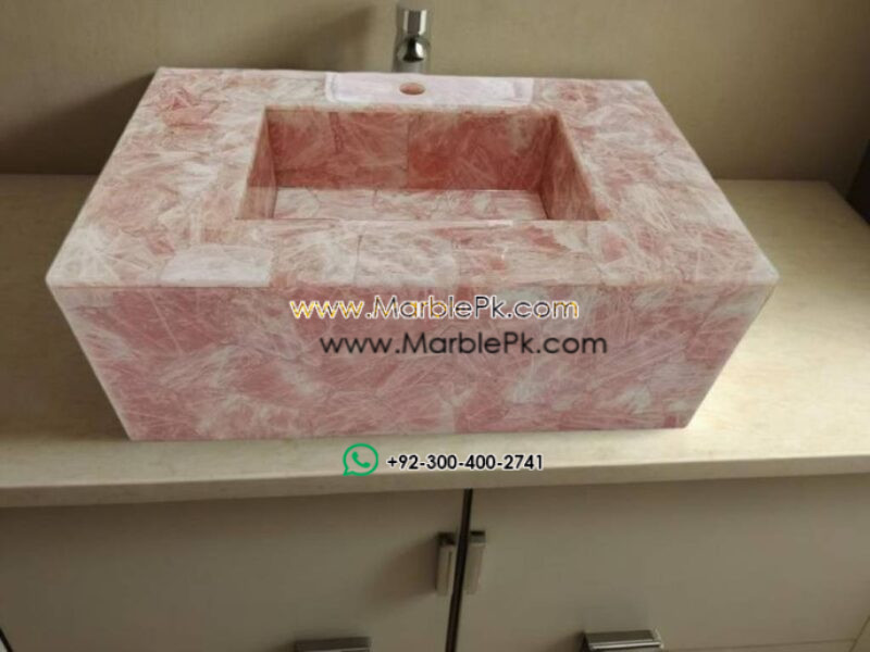 Modern Marble Bath Vanity Sink - Modern wash room vanity mpk 365