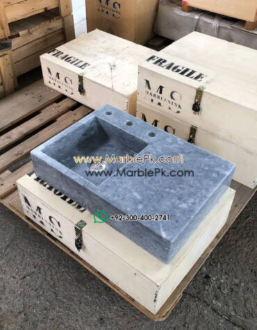 Modern Marble Bath Vanity Sink - Modern wash room vanity mpk 367