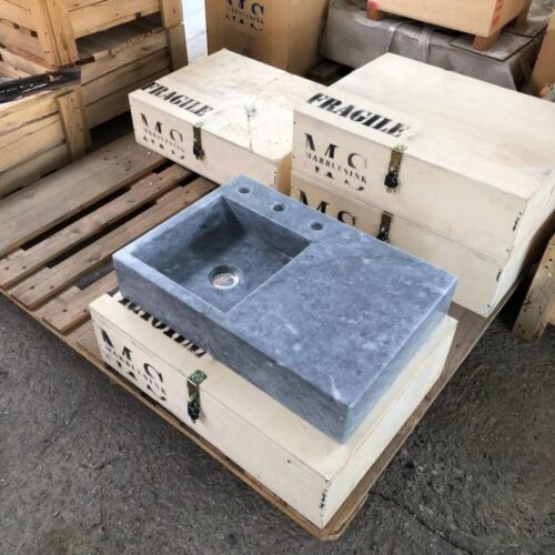 Modern Marble Bath Vanity Sink - Modern wash room vanity mpk 367