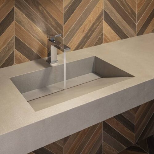 Modern Marble Bath Vanity Sink - Modern wash room vanity mpk 369