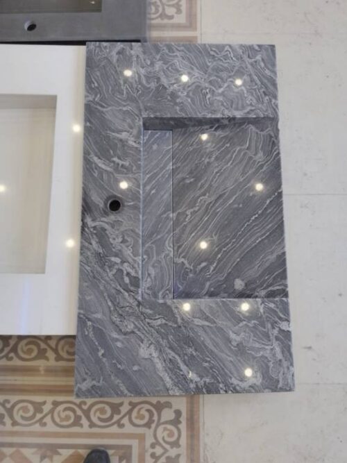 Modern Marble Bath Vanity Sink - Modern wash room vanity mpk 372