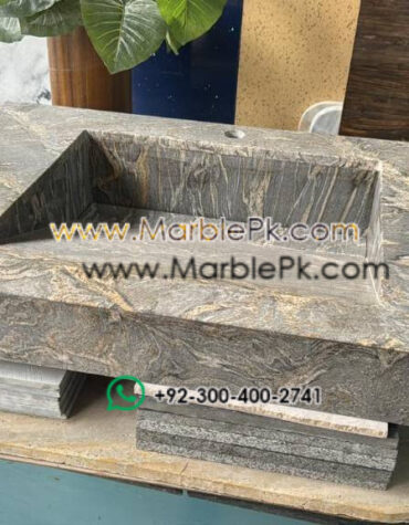 Modern Marble Bath Vanity Sink - Modern wash room vanity mpk 373
