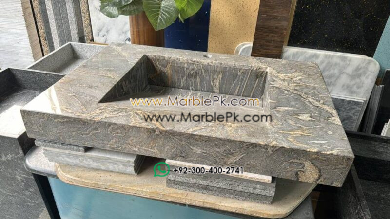 Modern Marble Bath Vanity Sink - Modern wash room vanity mpk 373