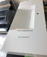 Modern Marble Bath Vanity Sink - Modern wash room vanity mpk 374