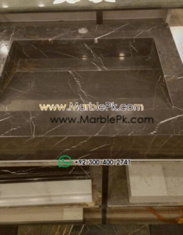 Modern Marble Bath Vanity Sink - Modern wash room vanity mpk 378