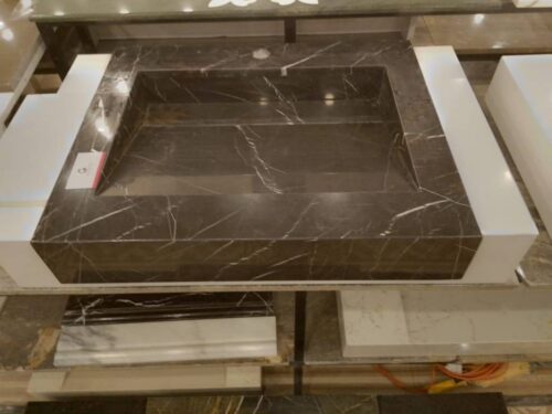 Modern Marble Bath Vanity Sink - Modern wash room vanity mpk 378