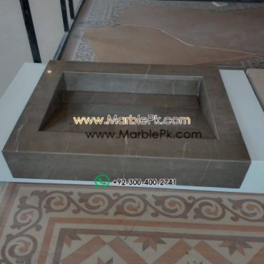 Modern Marble Bath Vanity Sink - Modern wash room vanity mpk 380