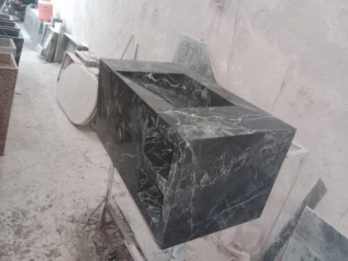 Modern Marble Bath Vanity Sink - Modern wash room vanity mpk 383