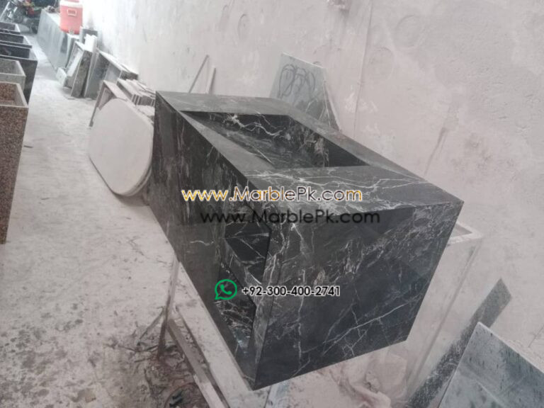 Modern Marble Bath Vanity Sink - Modern wash room vanity mpk 383