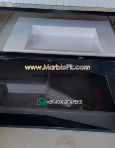 Modern Marble Bath Vanity Sink - Modern wash room vanity mpk 385