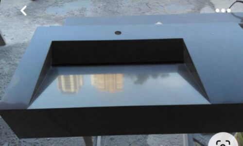 Modern Marble Bath Vanity Sink - Modern wash room vanity mpk 388