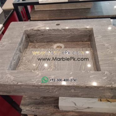 Modern Marble Bath Vanity Sink - Modern wash room vanity mpk 389
