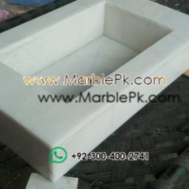 Modern Marble Bath Vanity Sink - Modern wash room vanity mpk 390