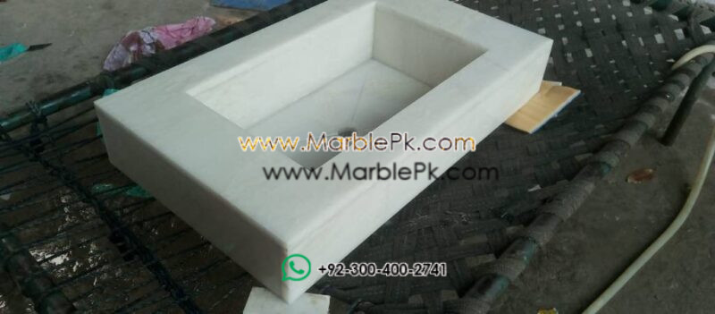 Modern Marble Bath Vanity Sink - Modern wash room vanity mpk 390