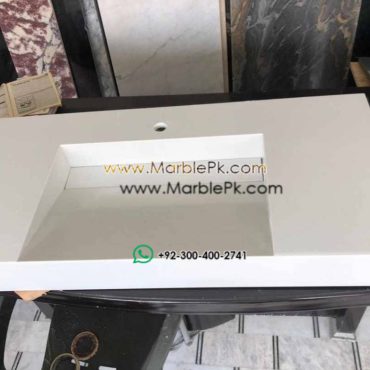Modern Marble Bath Vanity Sink - Modern wash room vanity mpk 394
